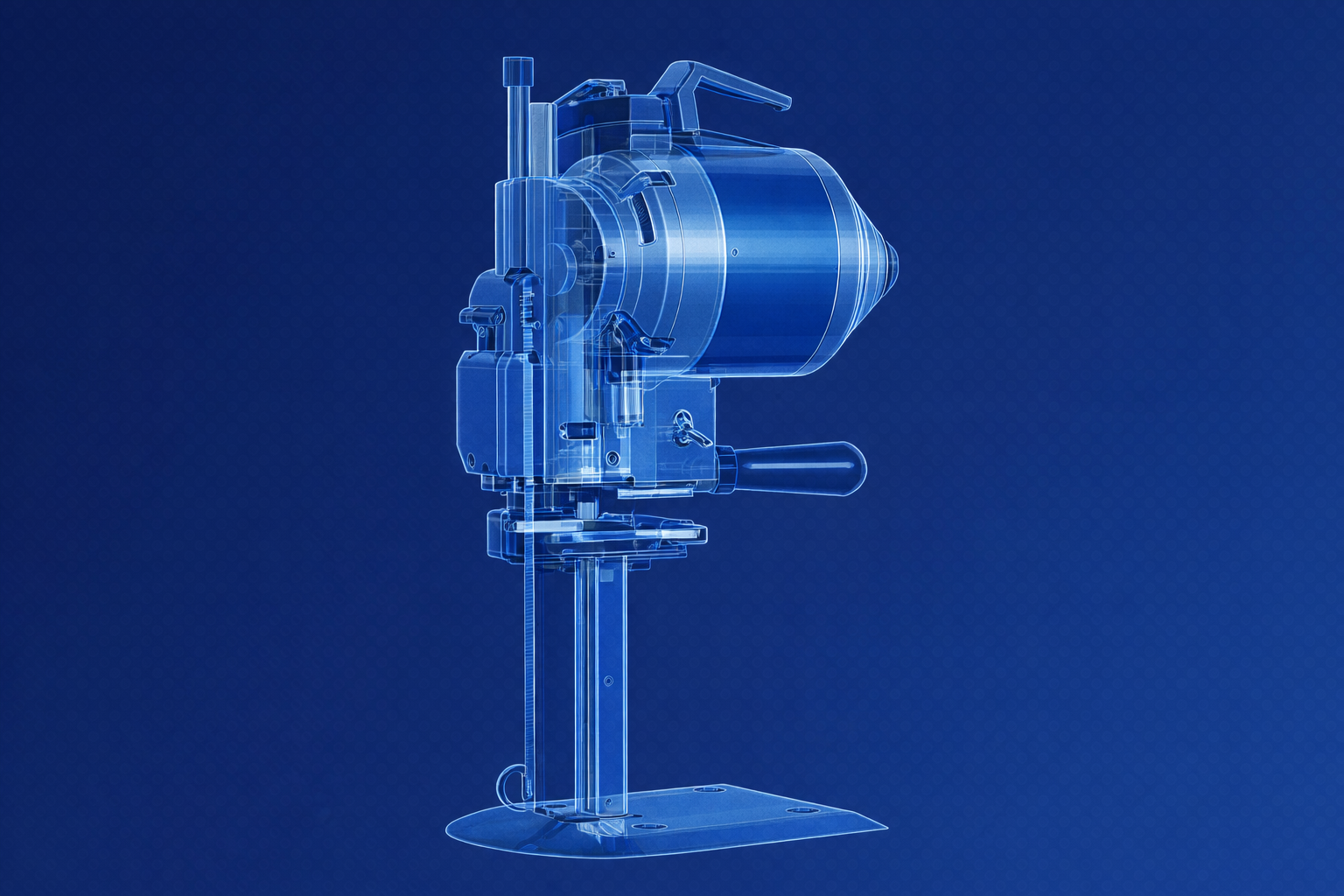 Máquina de corte industrial